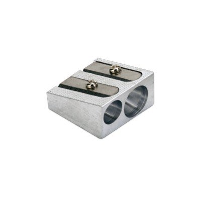 Taille-crayon métal 2 orifices