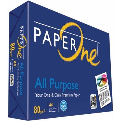 RAMETTE DE 500 FEUILLES PAPERONE ALL PURPOSE PAPIER REPRO BLANC A4 80G