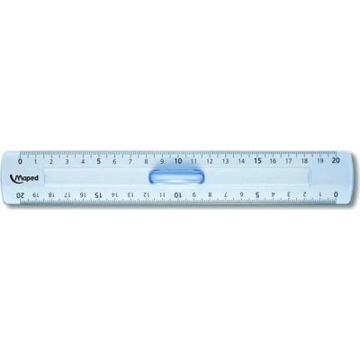 WONDAY Double décimètre sous étui packbordable 20cm